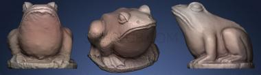 3D мадэль Скульптура лягушки (STL)